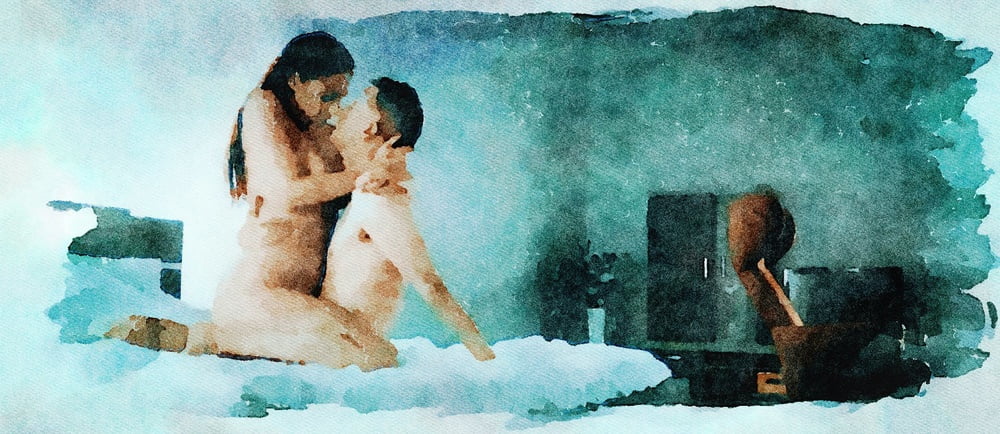 Erotic Digital Watercolor 27 3985590