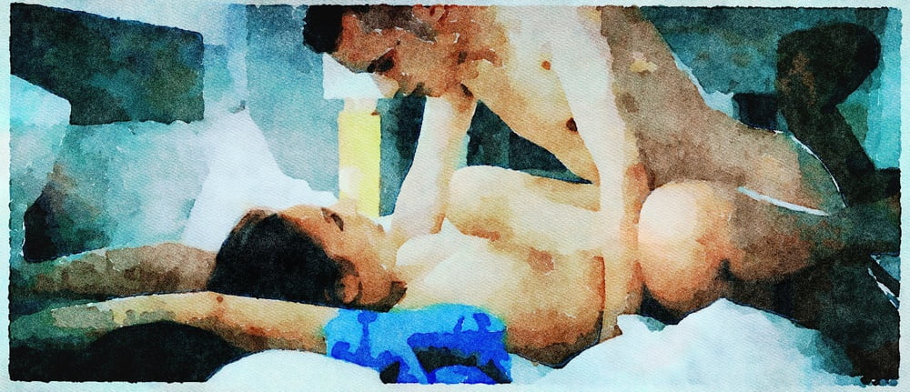 Erotic Digital Watercolor 27 3985590