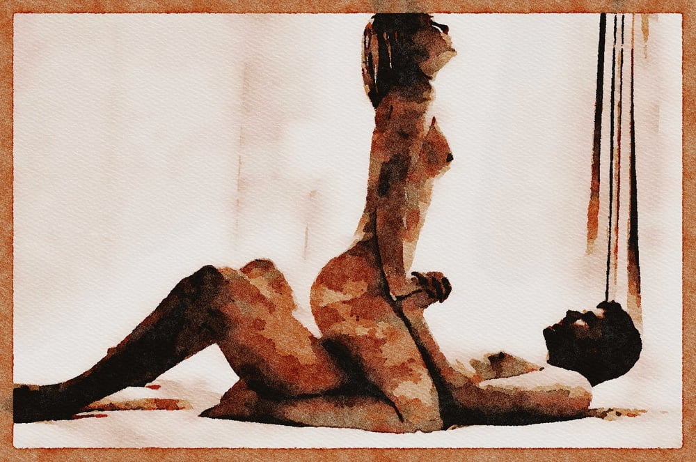 Erotic Digital Watercolor 27 3985590