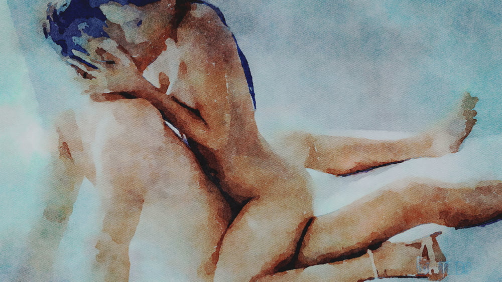 Erotic Digital Watercolor 27 3985590