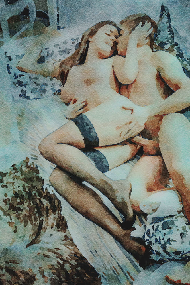 Erotic Digital Watercolor 52 3977683