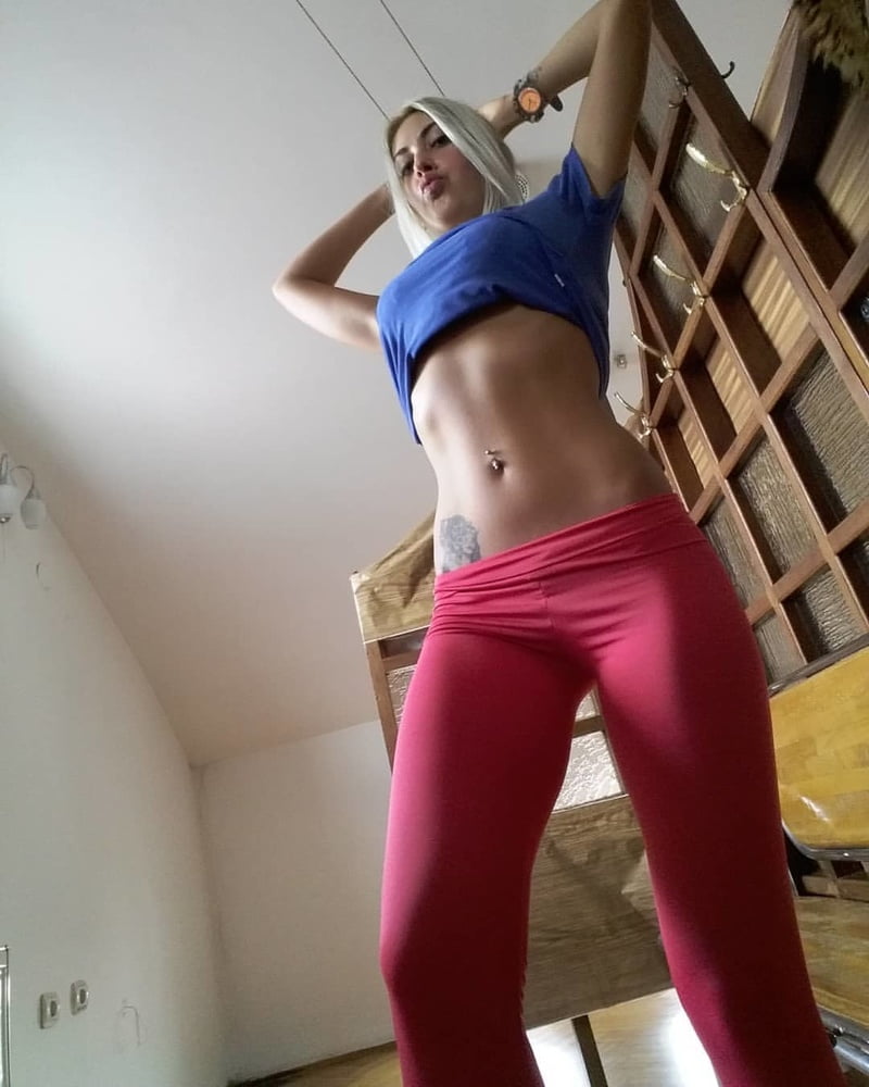 Serbian beautiful skinny blonde whore girl Nina Toskic #106541834