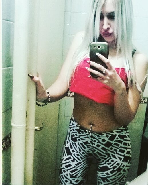 Serbian beautiful skinny blonde whore girl Nina Toskic #106541842