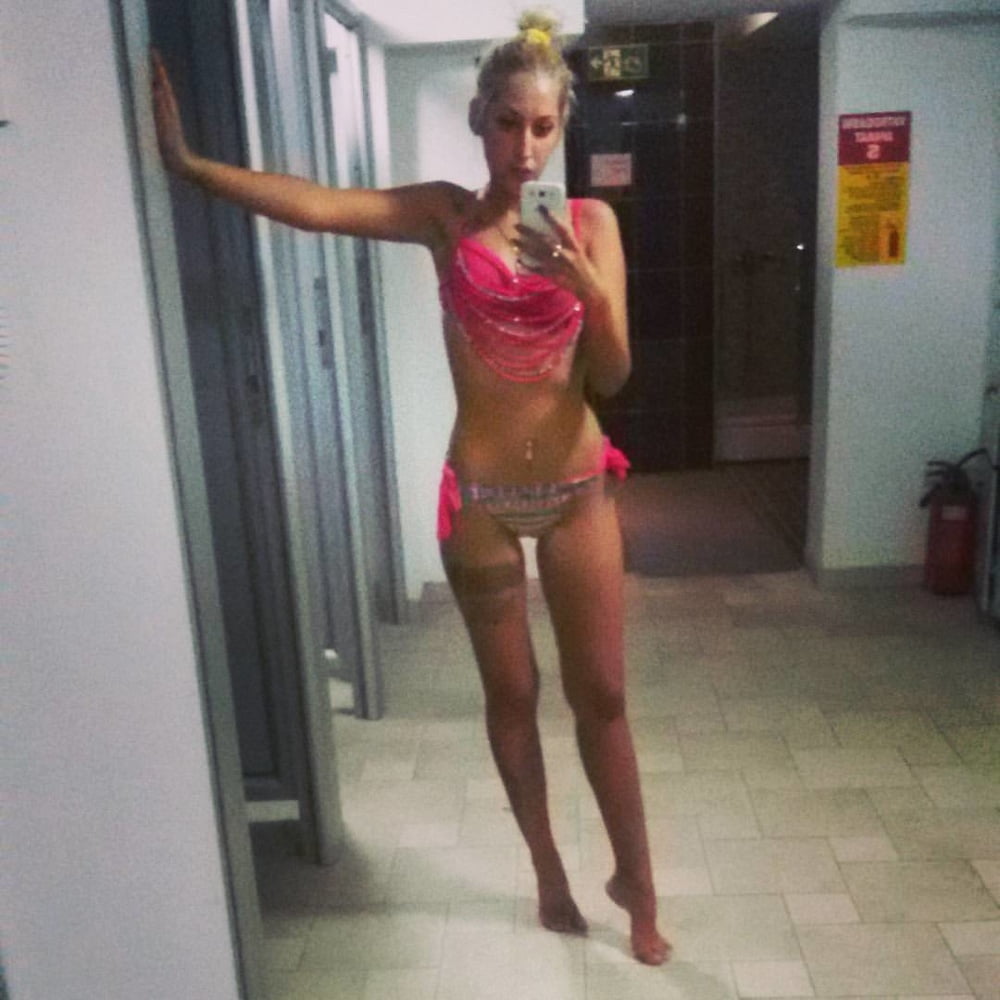 Serbian beautiful skinny blonde whore girl Nina Toskic #106541856