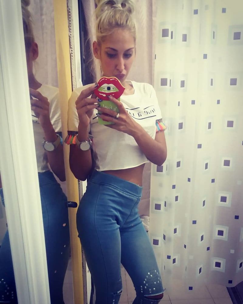 Serbian beautiful skinny blonde whore girl Nina Toskic #106541891