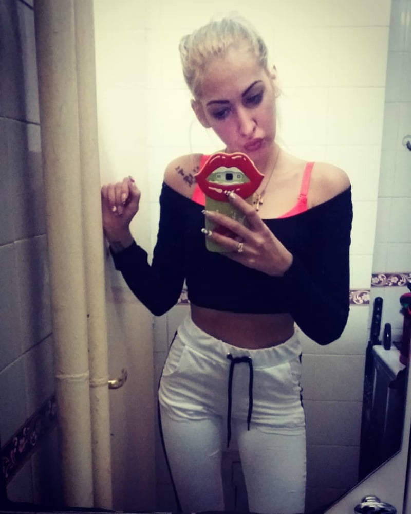 Serbian beautiful skinny blonde whore girl Nina Toskic #106541912