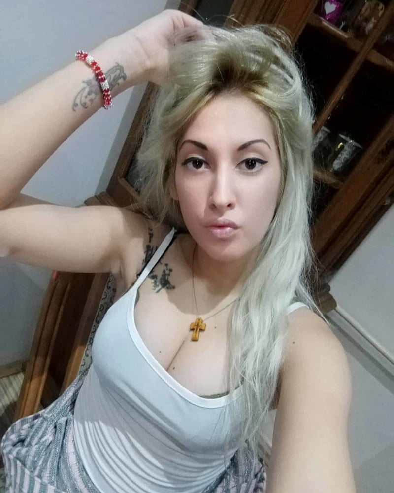 Serbian beautiful skinny blonde whore girl Nina Toskic #106541933