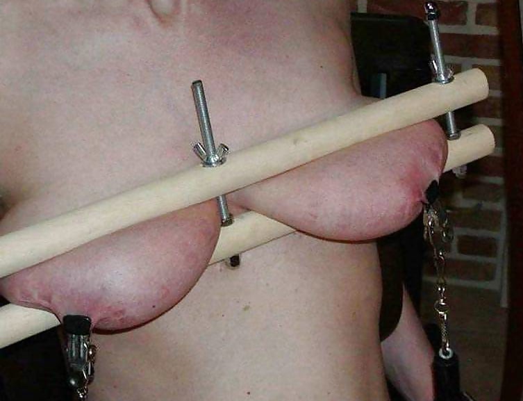 Tit bondage - homemade
 #87965050