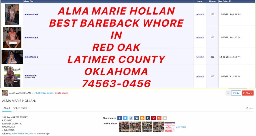 Alma Marie Hollan.
 #92497780