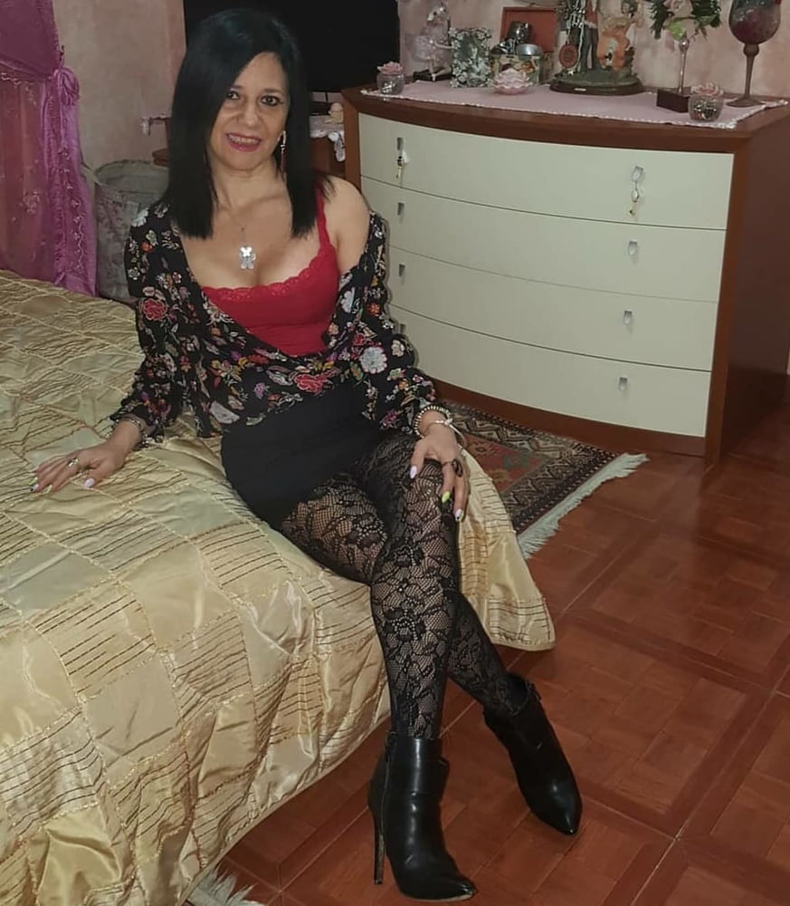 My hot aunt Gina in horny dress #101884849