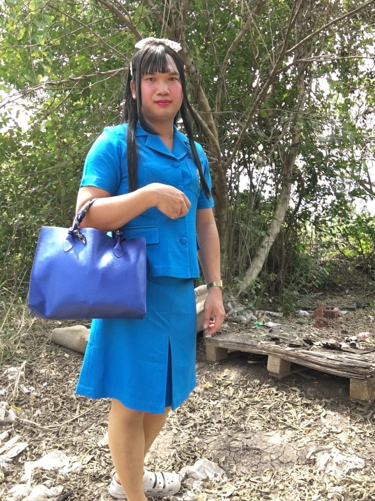 Thai ladyboy teacher Girl scout #106822473