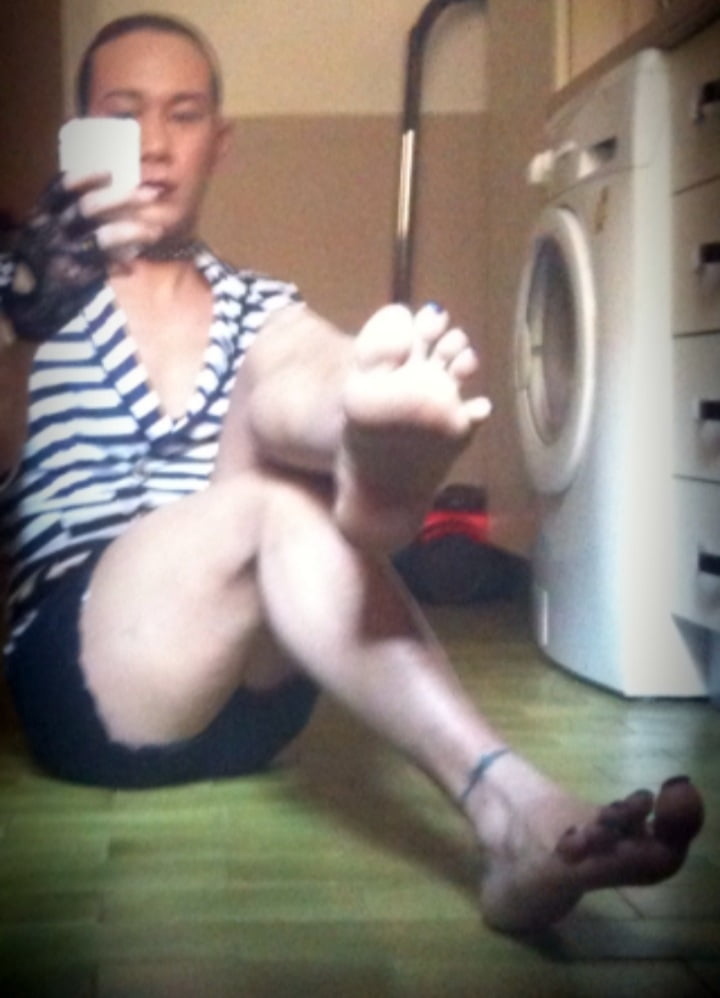 asian ts in the mirror #107265036