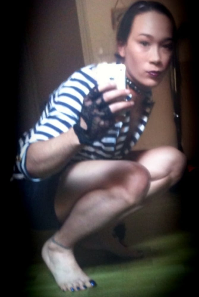 asian ts in the mirror #107265042