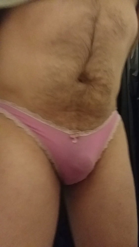 Hot pink panties #107086388
