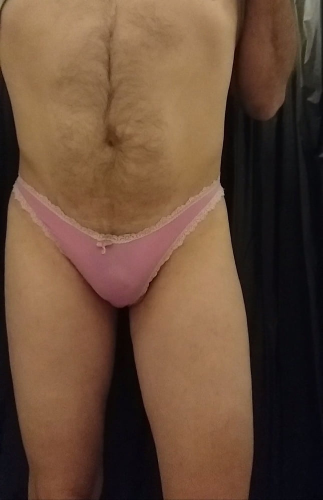 Hot pink panties #107086390