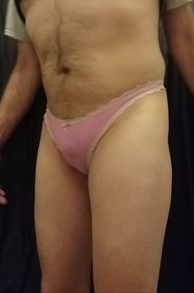 Hot pink panties #107086392