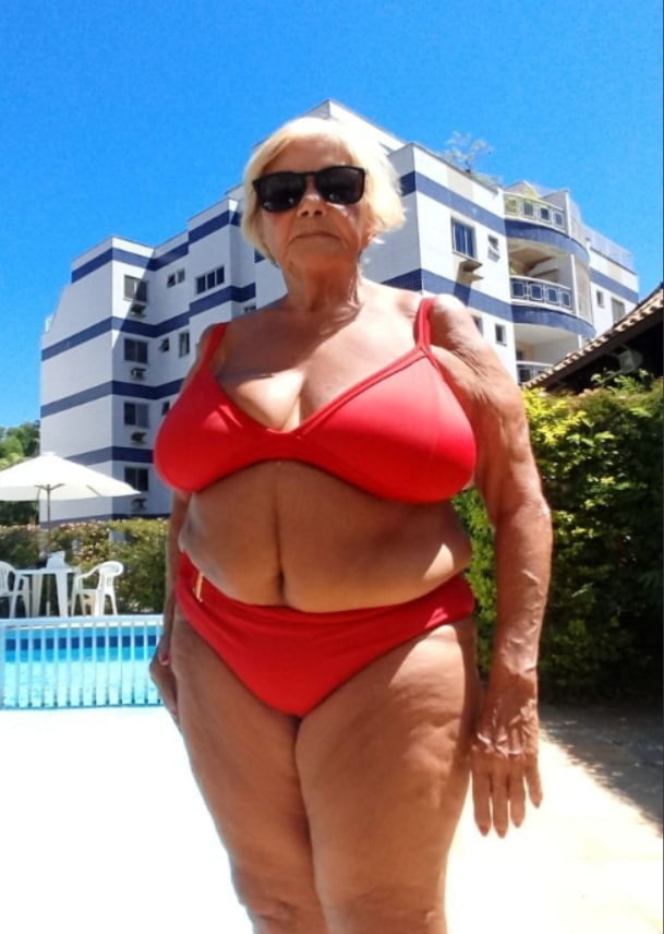 Granny Bikini - Bathing Suit Porn Pictures, Photos, Sex - PICTOA