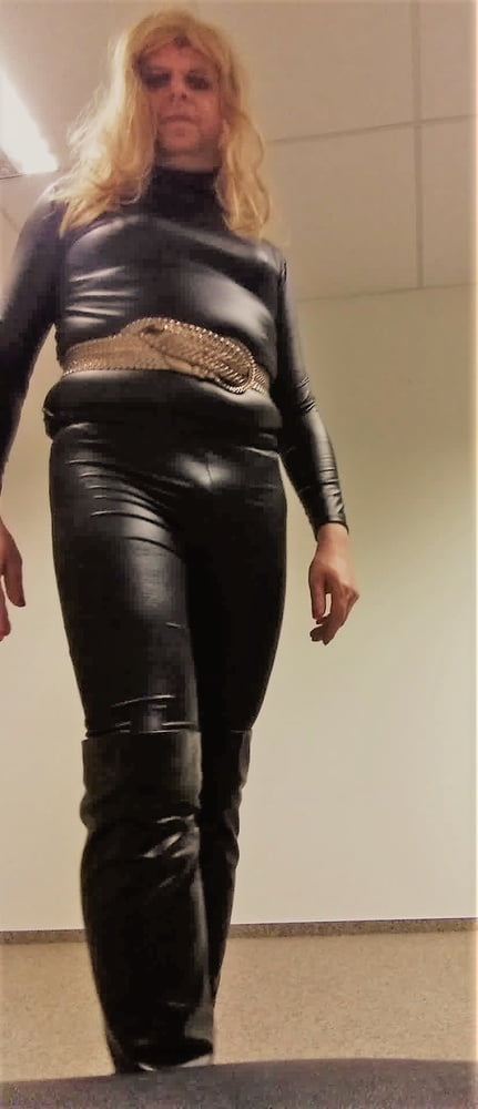 leather outfit #106918099