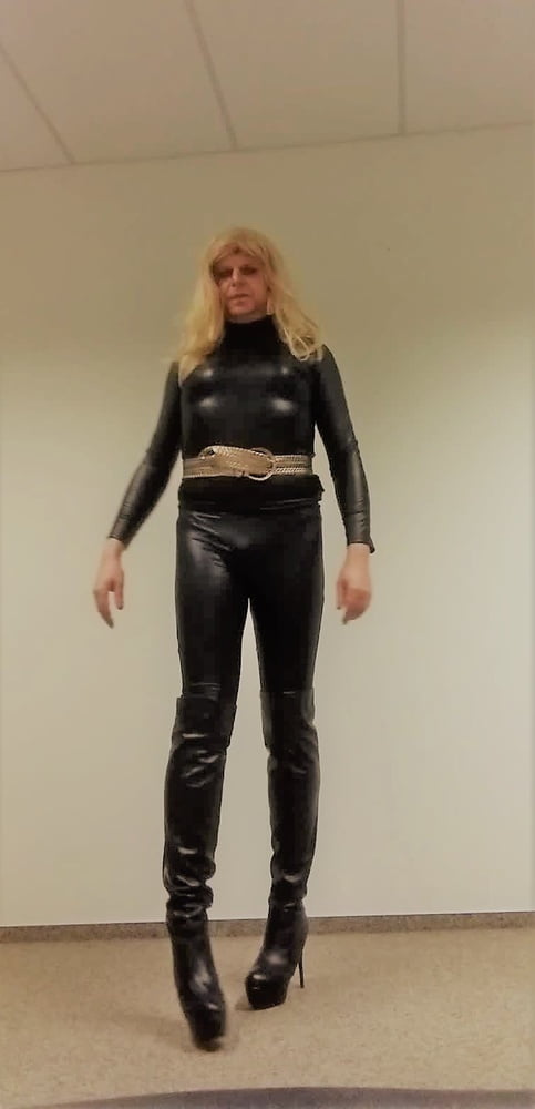 leather outfit #106918102