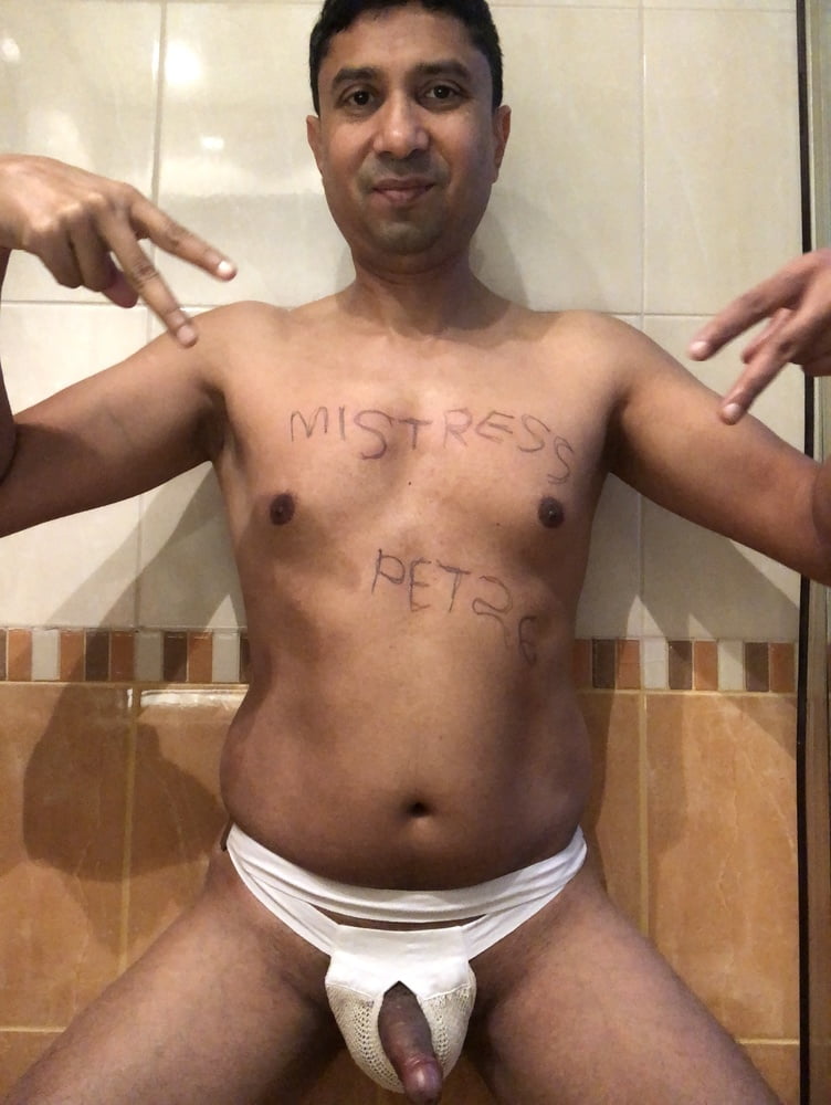 Indian gay slave obeying masters orders #107003527