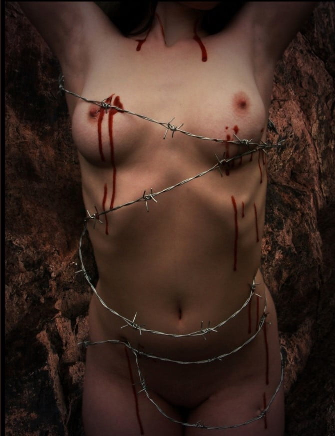 Fun with barbwire #87599338
