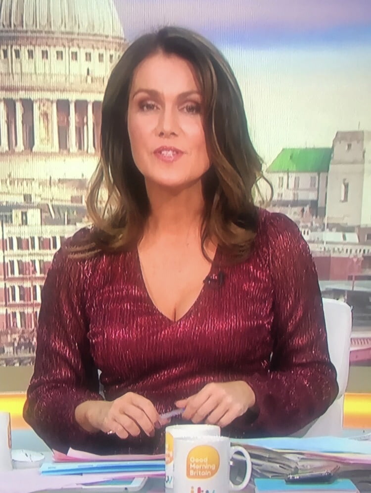 Susanna Reid Cock Teasing Us All Showing Off Her Cleavage #106542333