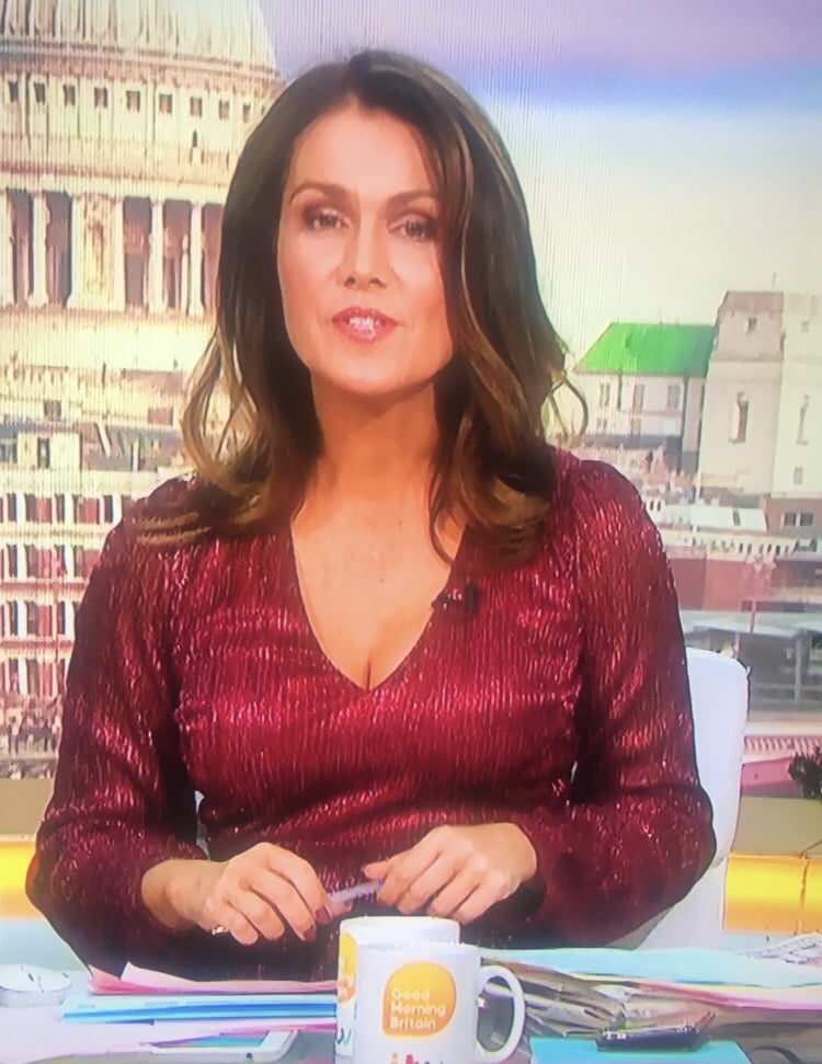 Susanna Reid Cock Teasing Us All Showing Off Her Cleavage #106542335