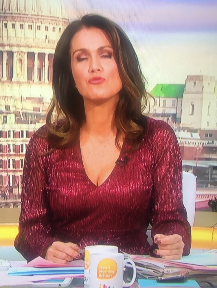 Susanna Reid Cock Teasing Us All Showing Off Her Cleavage #106542356