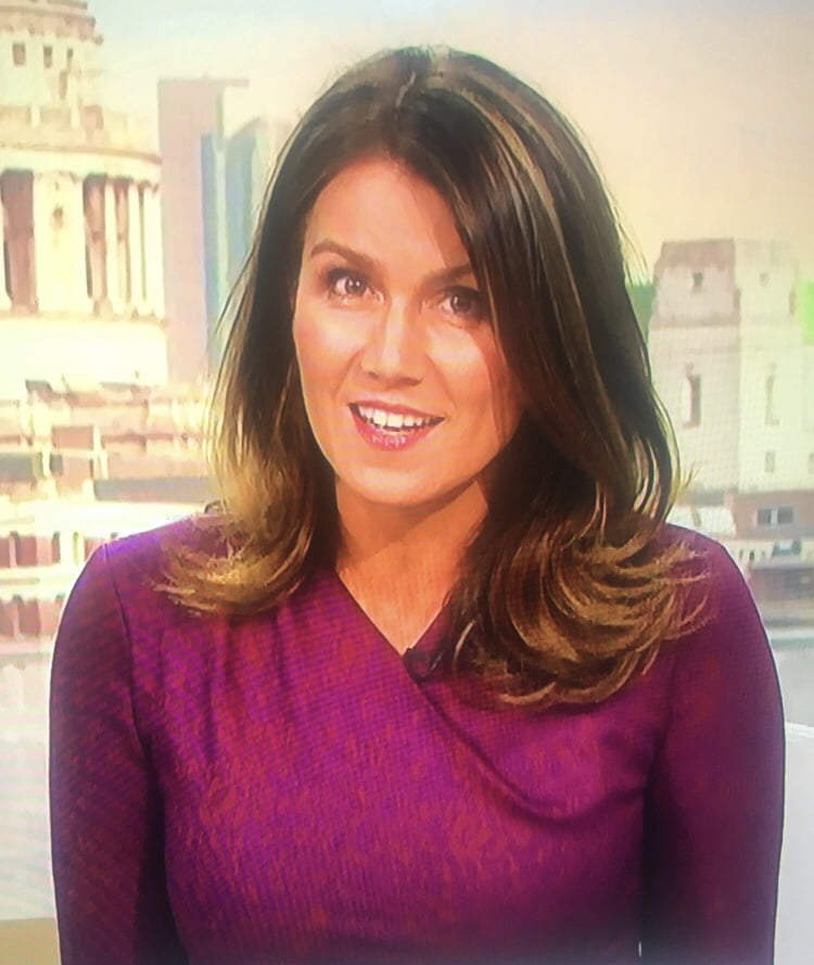 Susanna Reid Cock Teasing Us All Showing Off Her Cleavage #106542362