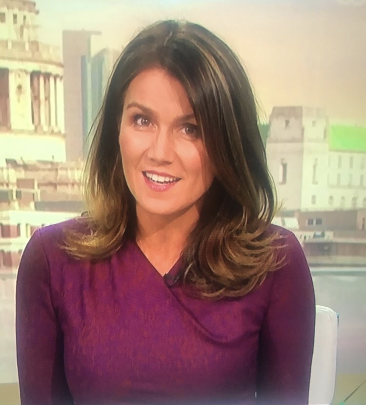 Susanna Reid Cock Teasing Us All Showing Off Her Cleavage #106542363