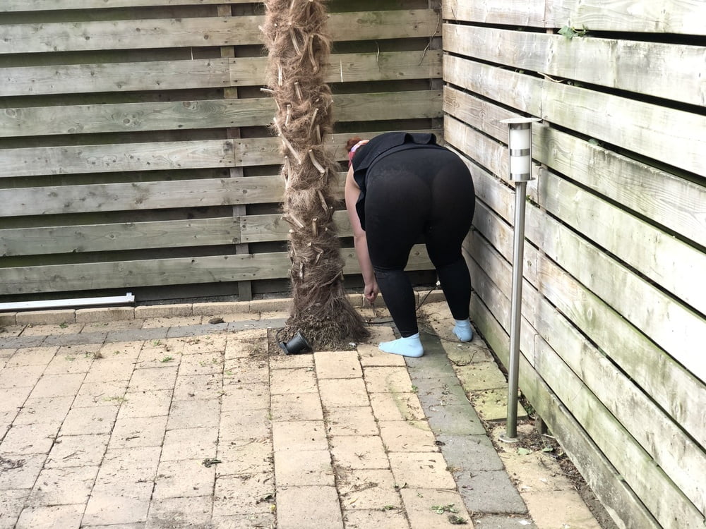 Working my ass off in garden #101419967