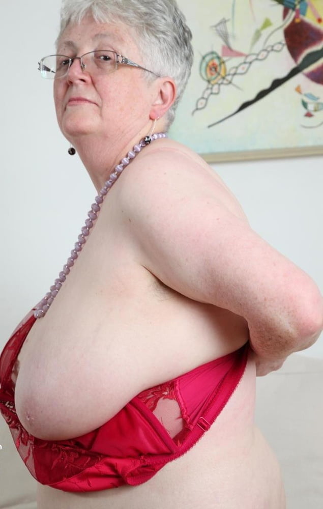 Grannies and matures naked in red #94479521