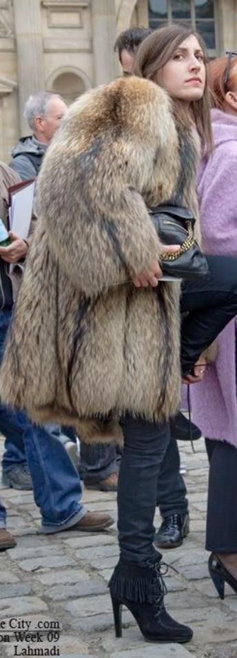 Woman in fur coat 21 #104633932