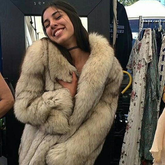 Woman in fur coat 21 #104634094