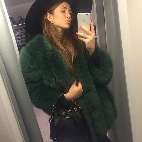 Woman in fur coat 21 #104634212