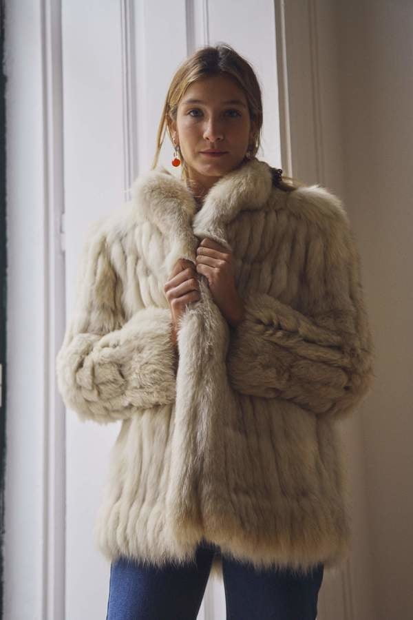 Woman in fur coat 21 #104634249