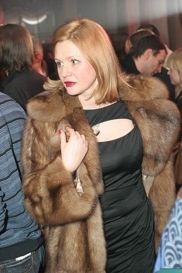 Woman in fur coat 21 #104634443