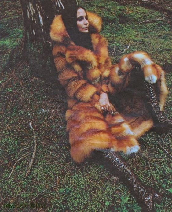 Woman in fur coat 21 #104634452