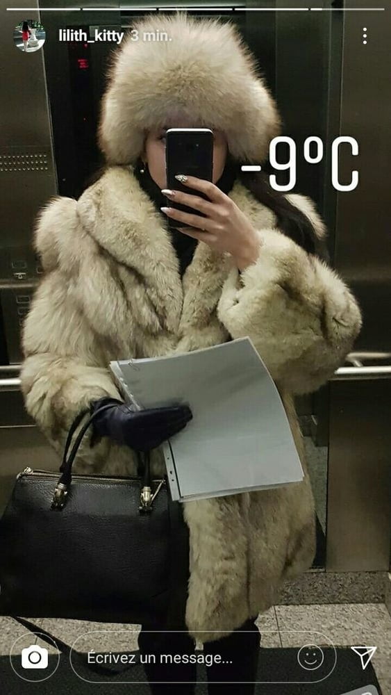 Woman in fur coat 21 #104634679