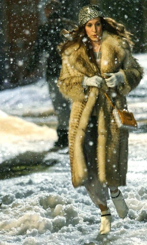 Woman in fur coat 21 #104634908