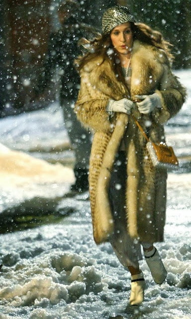 Woman in fur coat 21 #104634914