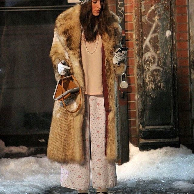 Woman in fur coat 21 #104634920