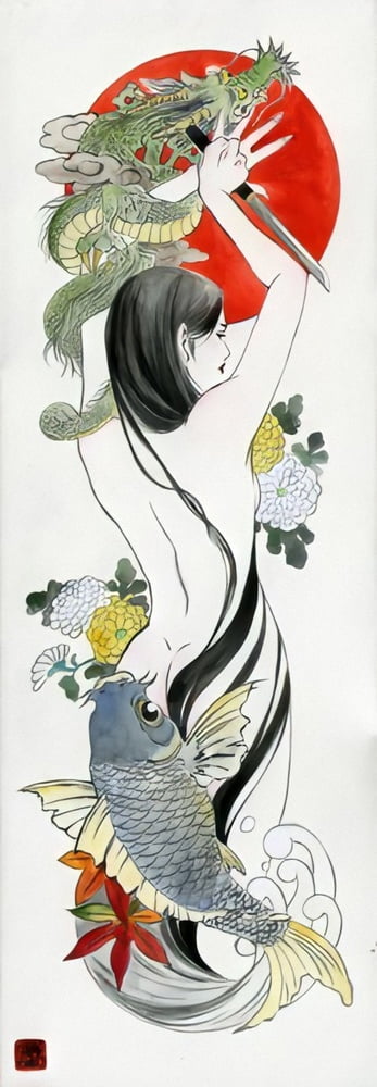 Art de l'illustration japonaise
 #87454797