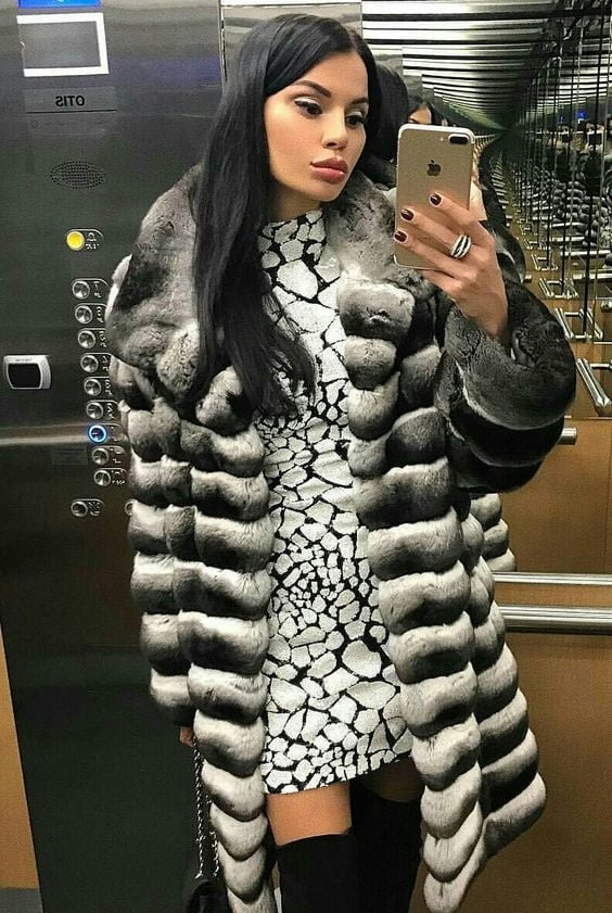 woman in fur coat 23 #99827991