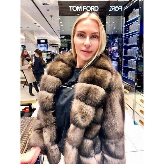 woman in fur coat 23 #99828042