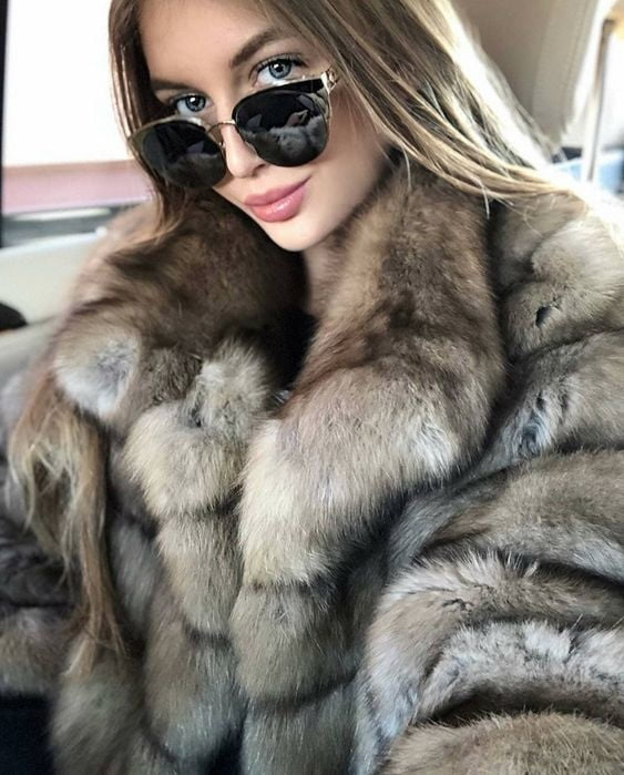 woman in fur coat 23 #99828076