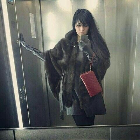 woman in fur coat 23 #99828167