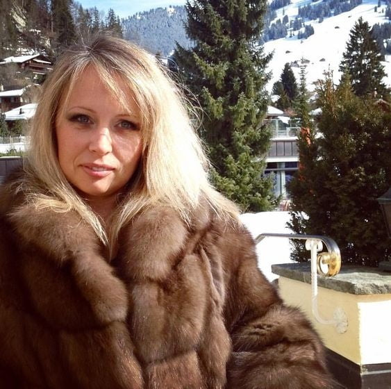 woman in fur coat 23 #99828171