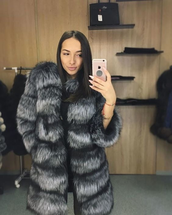 woman in fur coat 23 #99828195