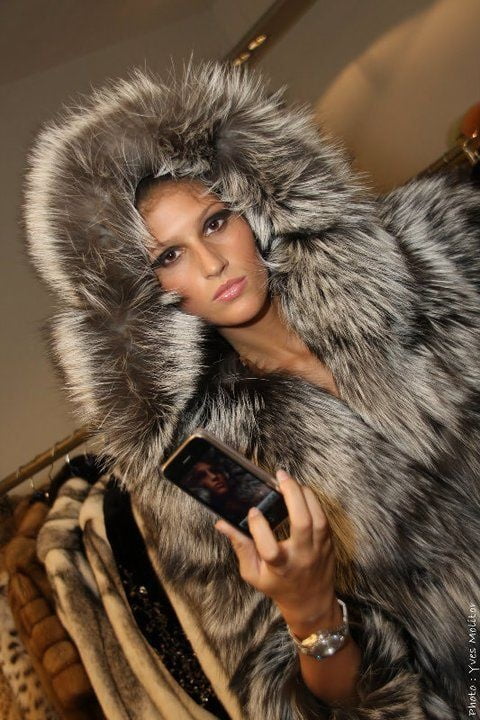 woman in fur coat 23 #99828220